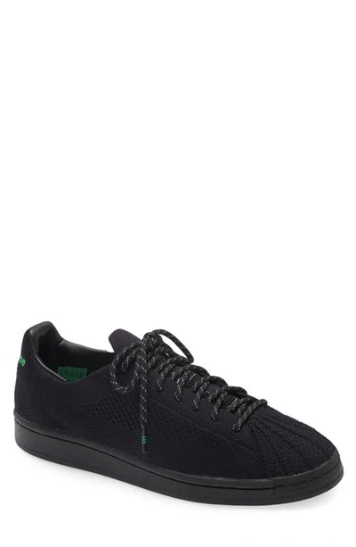 Shop Adidas Originals X Pharrell Williams Superstar Sneaker In Black/ Black/ Green