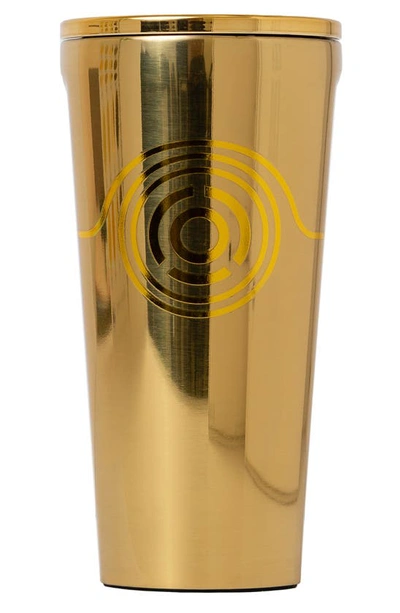 Shop Corkcicle 16-ounce Star Wars(tm) Tumbler In Gold C-3po