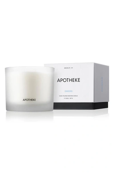 Shop Apotheke 3-wick Candle In Canvas