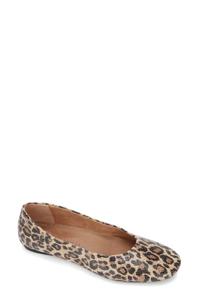 Shop Gentle Souls By Kenneth Cole Gentle Souls Signature Eugene Travel Ballet Flat In Natural Leather
