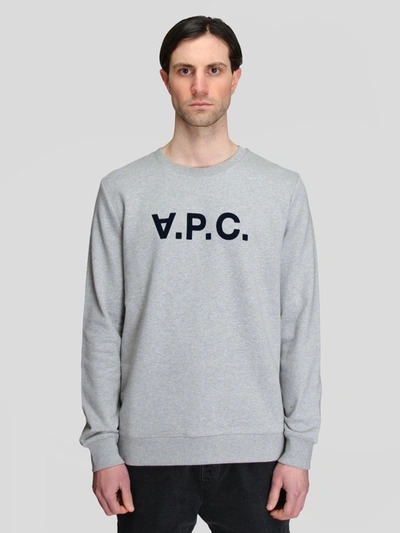 Shop Apc Sweat Vpc In Grey