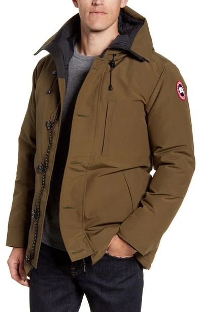 Shop Canada Goose Chateau Slim Fit Down Parka In Military Green