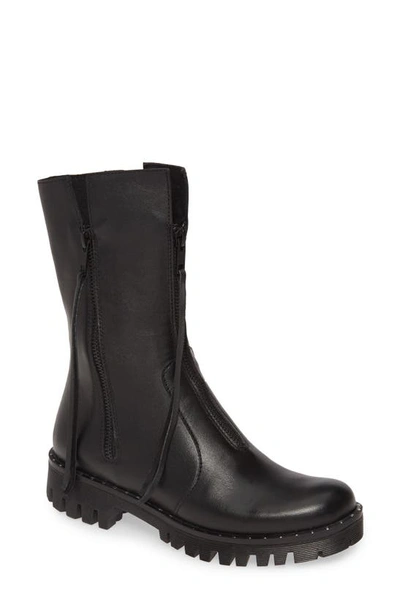 Shop Sheridan Mia Nigh Boot In Black Leather