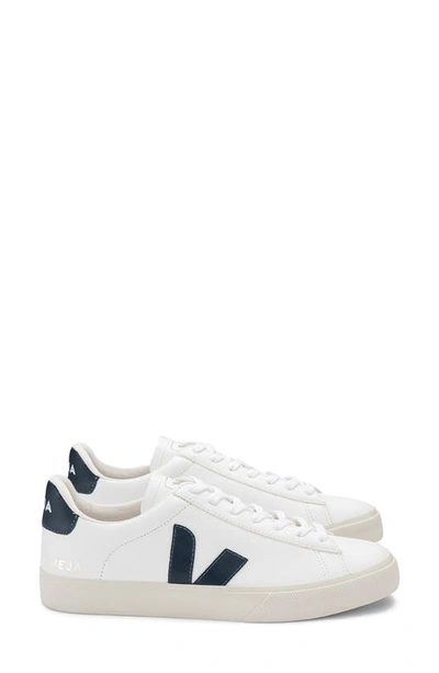 Shop Veja Campo Sneaker In Extra White/ Nautical