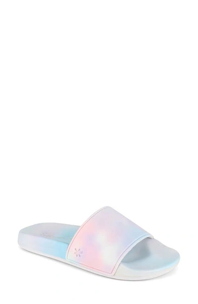 Shop Splendid Ursa Slide Sandal In Pastel Tie Dye