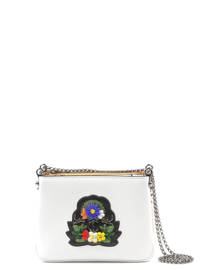 Shop Christian Louboutin Chained Clutch Bag In Multi