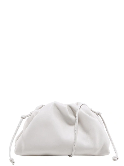 Shop Bottega Veneta The Mini Pouch Bag In White