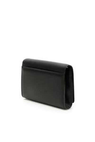 Shop Jimmy Choo Varenne Clutch Bag In Black