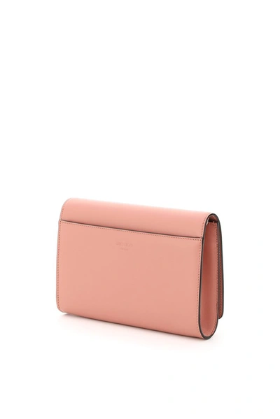 Shop Jimmy Choo Varenne Clutch Bag In Pink