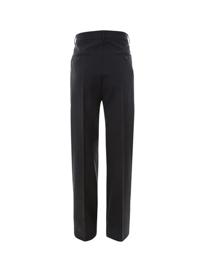 Shop Dsquared2 High Rise Trousers In Black