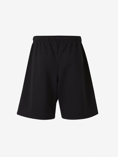 Shop Balenciaga Gym Wear Shorts In Black