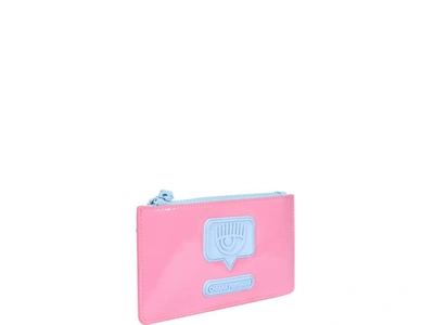 Shop Chiara Ferragni Eyelike Pochette In Pink