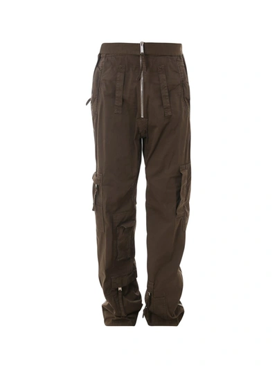 Shop Dsquared2 Straight Leg Cargo Pants In Green