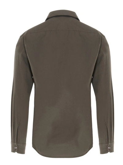 Shop Lemaire Classic Buttoned Shirt In Grey