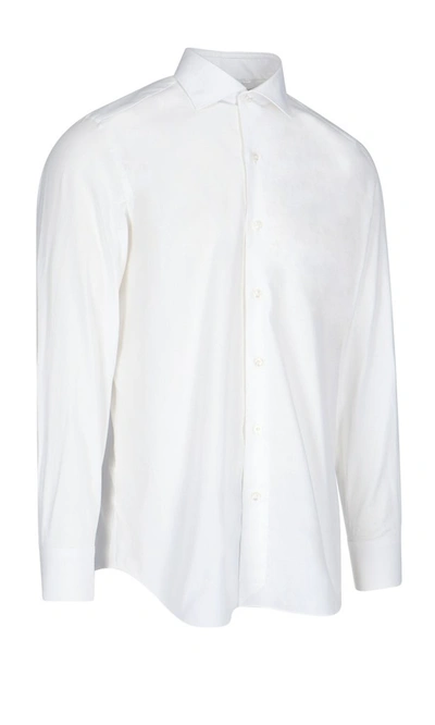 Shop Finamore 1925 Napoli Classic Shirt In White
