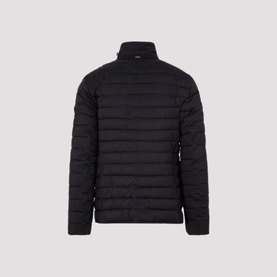 Shop Herno Quilted Button In Black