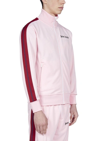 Shop Palm Angels Classic Track Jacket In Pink