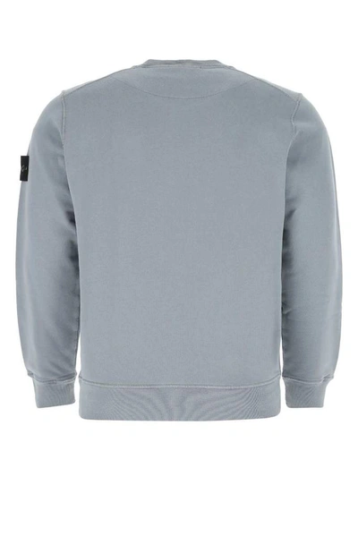 Shop Stone Island Graphic Printed Sweatshirt In Grey