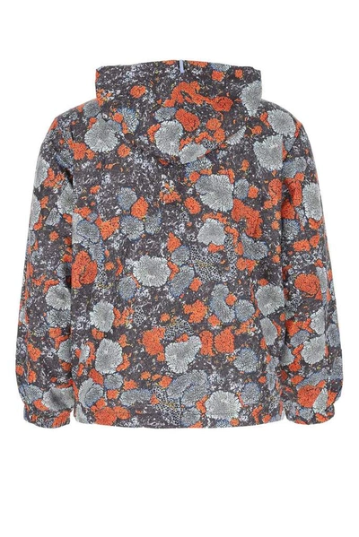 Shop Mcq By Alexander Mcqueen Mcq Alexander Mcqueen Floral Printed Windbreaker In Multi