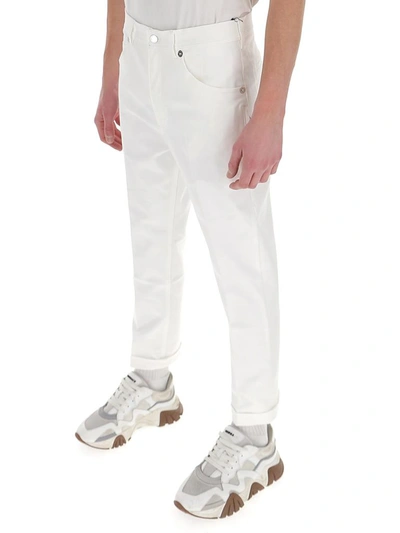 Shop Neil Barrett Mid In White