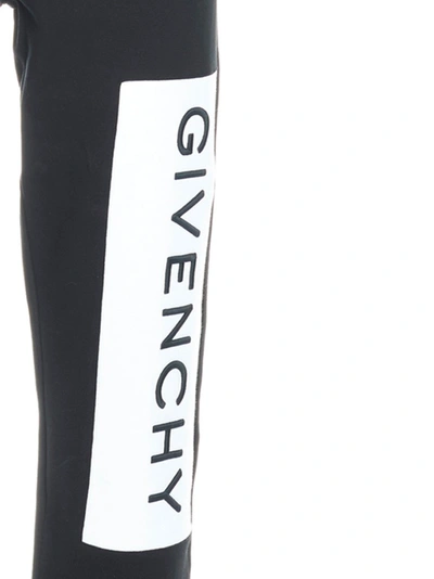 Shop Givenchy Logo Embroidered Jogger Pants In Black