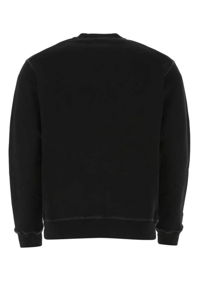 Shop Dsquared2 Logo Print Crewneck Sweatshirt In Black