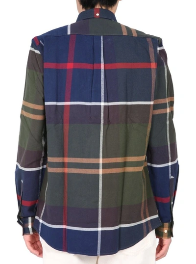 Shop Barbour Tartan Tailored Shirt In Multi