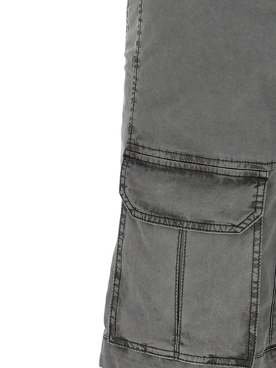 Shop Juunj Juun J Pocket Detail Cargo Shorts In Grey