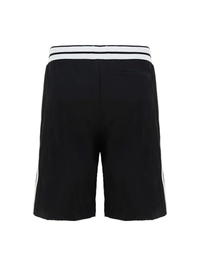 Shop Philipp Plein Logo Patch Shorts In Black