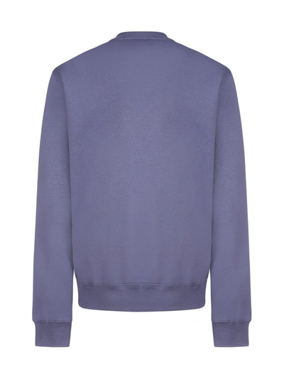 Shop Dior Homme Cd Icon Embroidery Sweatshirt In Purple