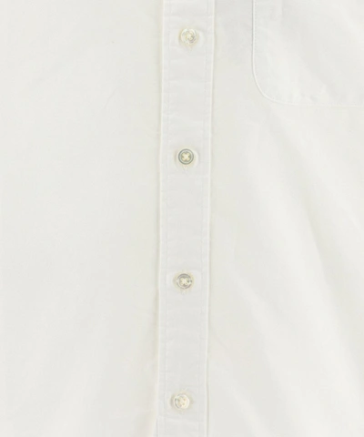 Shop Engineered Garments Chest Pocket Shirt In White