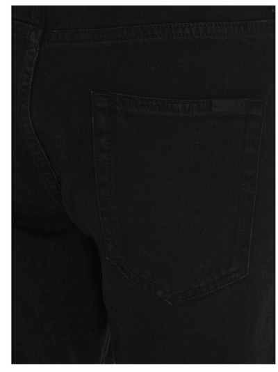 Shop Saint Laurent Skinny Fit Jeans In Black