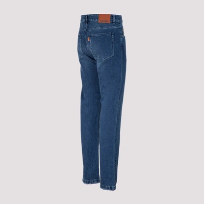 Shop Missoni Straight Leg Jeans In Blue