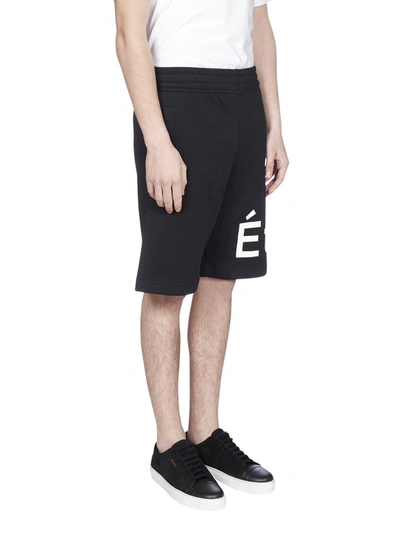 Shop Etudes Studio Etudes Logo Print Shorts In Black