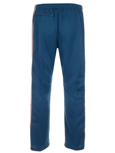 Shop Needles Cropped Track Pants In Blue