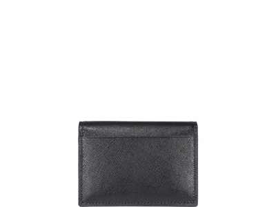 Shop Dsquared2 Logo Plaque Folded Wallet In Black