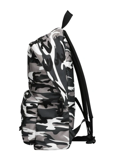 Shop Balenciaga Explorer Camouflage Print Backpack In Multi