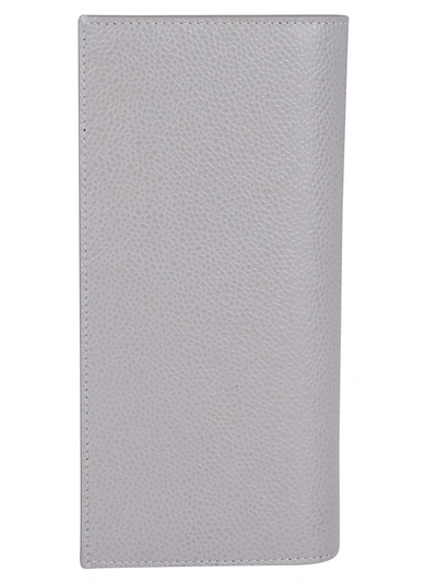 Shop Thom Browne Rwb Striped Wallet In Grey