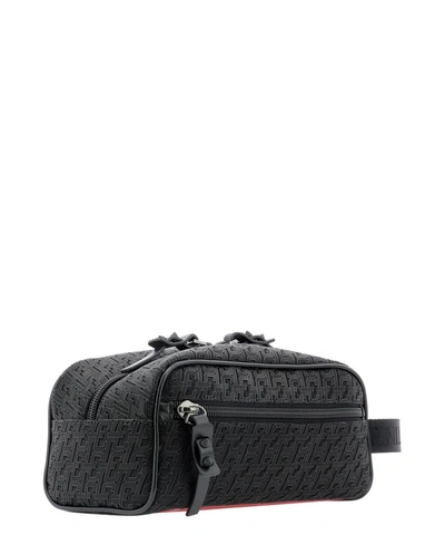 Shop Christian Louboutin Blaster Toiletry Bag In Black