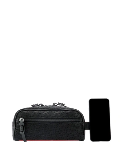 Shop Christian Louboutin Blaster Toiletry Bag In Black