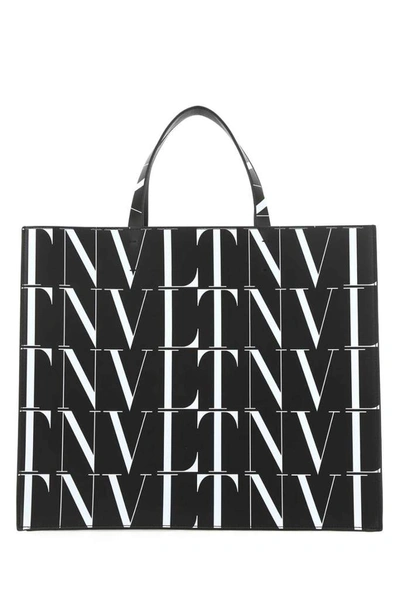 Shop Valentino Vltn Times Top Handle Bag In Multi