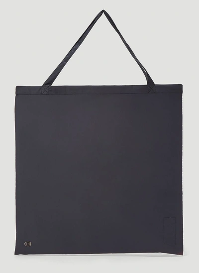Shop Rick Owens X Champion Jumbo Tote Bag In Black