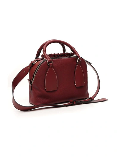 Shop Chloé Daria Medium Shoulder Bag In Brown