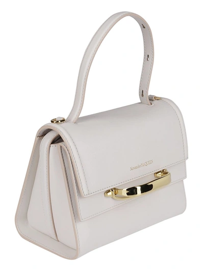 Shop Alexander Mcqueen The Story Shoulder Bag In White