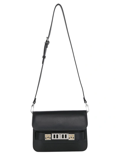 Shop Proenza Schouler Ps11 Mini Shoulder Bag In Black