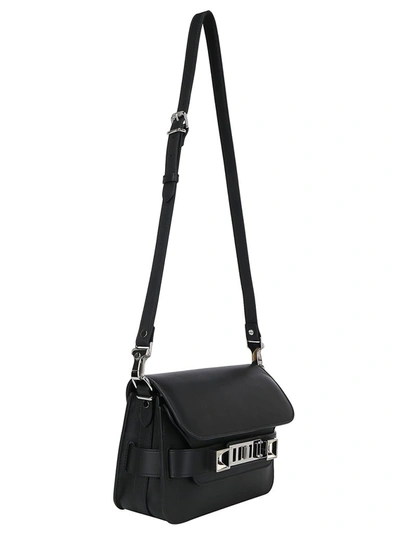 Shop Proenza Schouler Ps11 Mini Shoulder Bag In Black