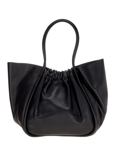 Shop Proenza Schouler Ruched Tote Bag In Black