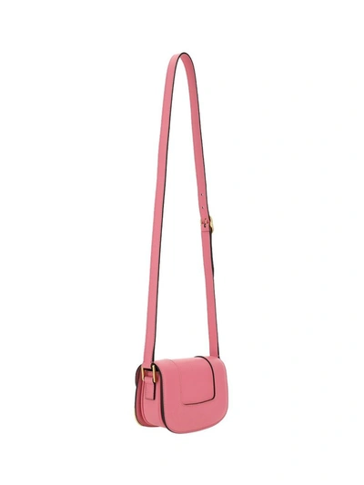 Shop Valentino Supervee Small Shoulder Bag In Pink
