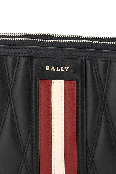 Shop Bally Drice Mini Clutch Bag In Black
