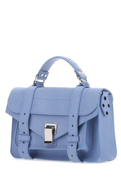 Shop Proenza Schouler Ps1 Tiny Shoulder Bag In Blue